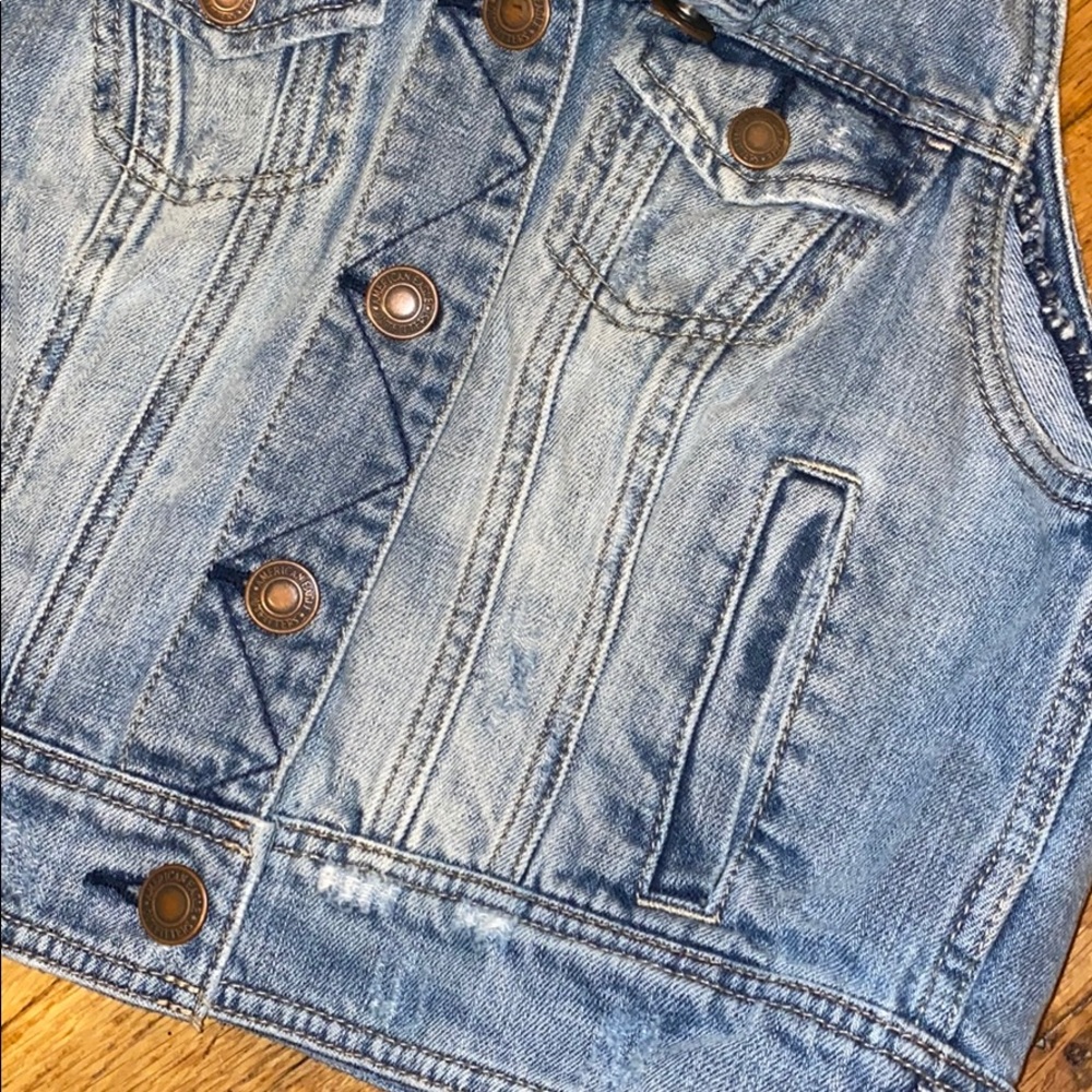 DENIM VEST - Picture 5 of 5